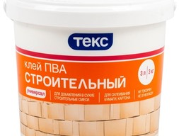 Клей ПВА  ТЕКС строительный  1,0 кг